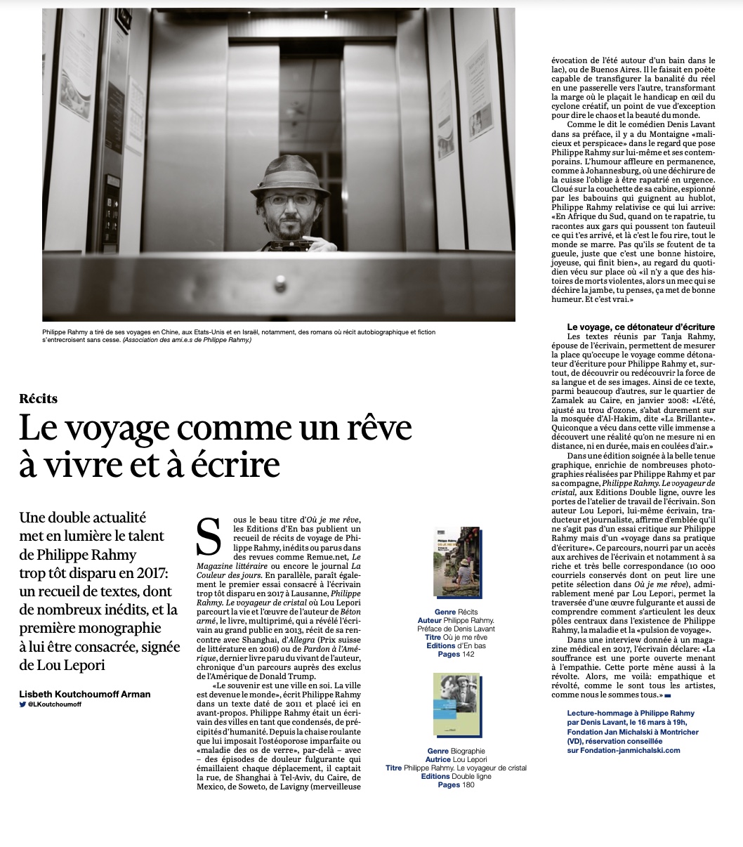 “Le Temps”, 4 mars 2023